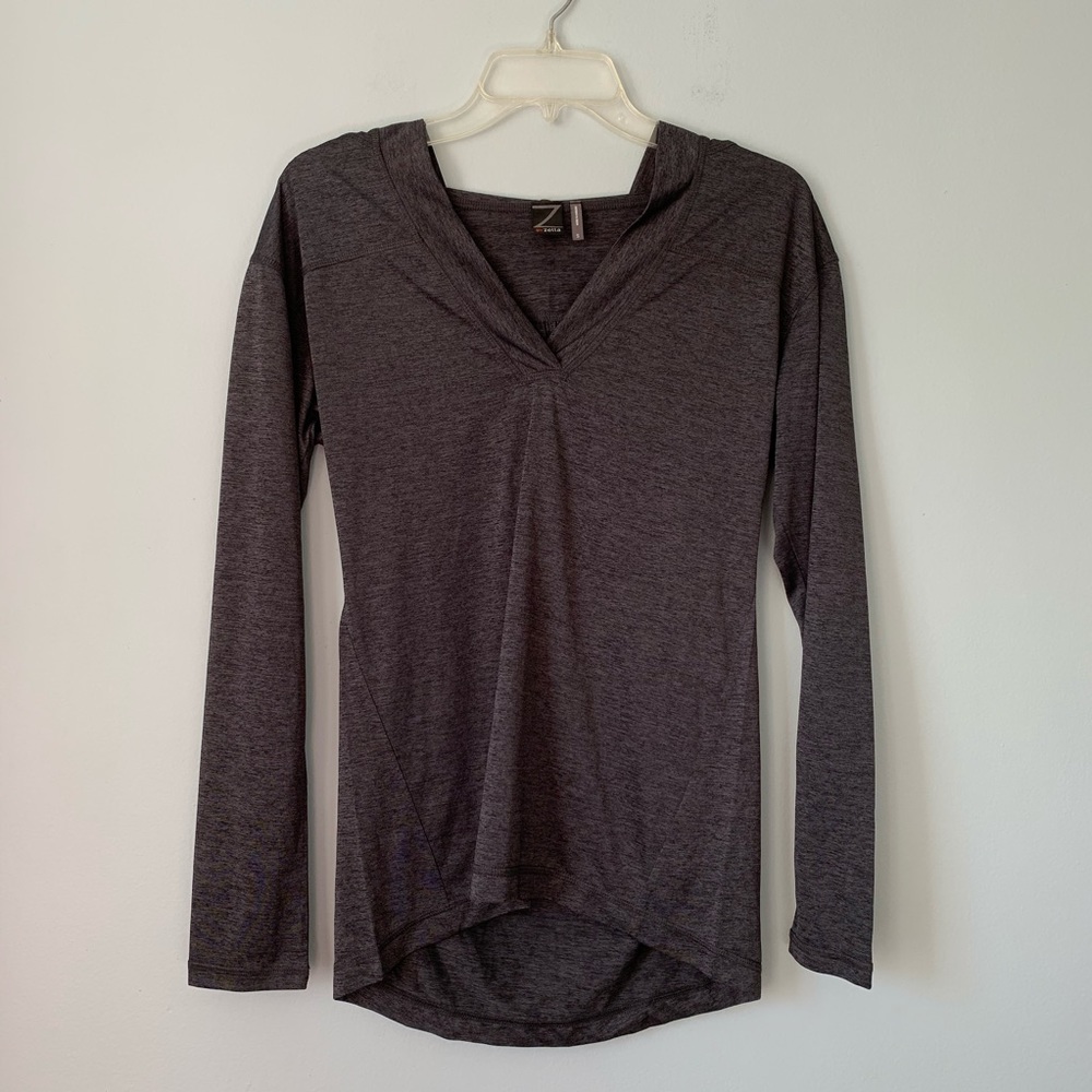 Z by Zella Athletic Grey Hoodie Top